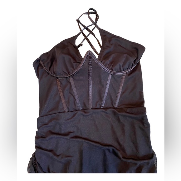 Black corset dress - Picture 3 of 4